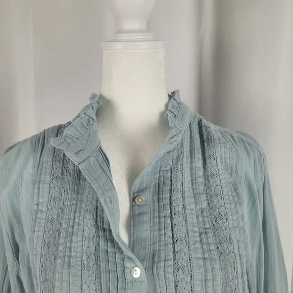 Sundance Light Blue Button Down Shirt - Picture 6 of 12